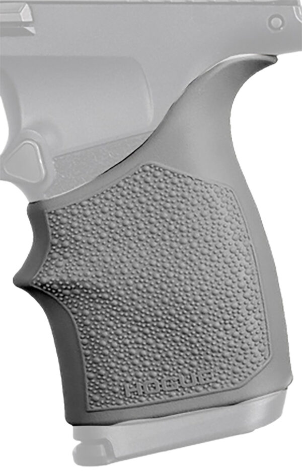 Hogue 18712 Grip Sleeve Handall Beavertail Slate Gray Rubber — view 1