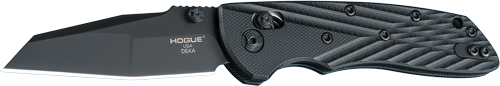 HOGUE DEKA 3.25" ABLE LCK FLDR - WHARNCLIFFE G-10 FRME BLACK — view 1