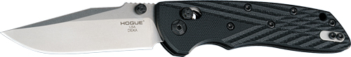 HOGUE DEKA 3.25" ABLE LCK FLDR - CLIP POINT G-10 FRAME BLACK — view 1
