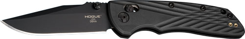 HOGUE DEKA ABLE LOCK FLDR 3.25 - CLIP POINT BLADE POLY BLACK — view 1