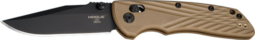 HOGUE DEKA ABLE LOCK FLDR 3.25 - CLIP POINT BLACK FINSH PLY FDE — view 1