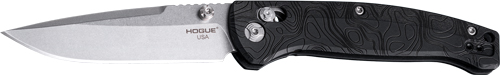 HOGUE MYSTO 3.4" ABLE LCK FLDR - CLIP POINT BLACK DIAMOND METAL — view 1