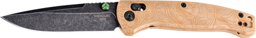 HOGUE MYSTO 3.4" ABLE LCK FLDR - CLIP POINT MAPLE VALLEY WOOD — view 1