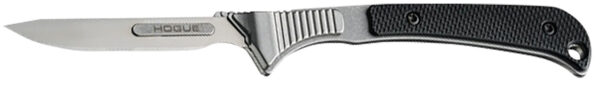 Hogue 35876 Expel  2.050" Fixed High Carbon Steel Blade, Black G10 Scales/SS Handle, Includes 3 #60 & 2 #70 blades. — view 1