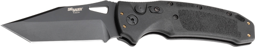 HOGUE K320A NITRON 3.5" AUTO - FOLDER TANTO BLADE POLY BLK — view 1