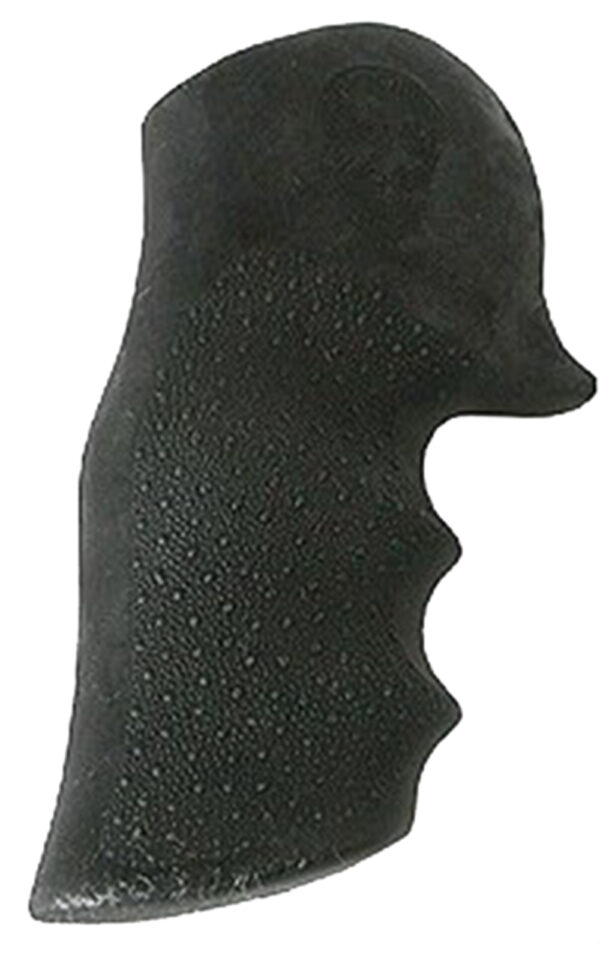 Hogue 58000 Monogrip Finger Grooves Black Rubber Fits Dan Wesson 44/357 — view 1