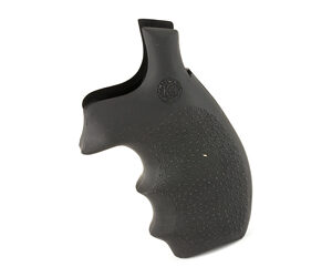 HOGUE GRIP S&W K/L RND BUTT BNTM BLK — view 2