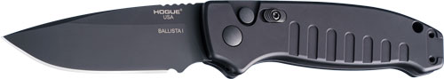 HOGUE BALLISTA-I BUTTON AUTO - DROP POINT BLADE MATTE BLK 3.5 — view 1