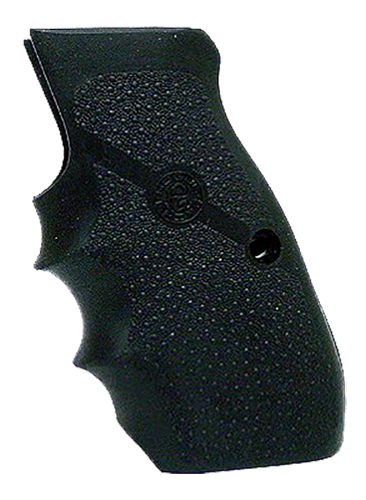 Hogue 75000 Rubber Wraparound  Black Rubber with Finger Grooves for CZ 75, TZ-75, P-09 — view 1