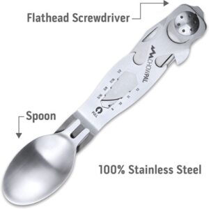 OUTDOOR EDGE CHOWPAL MEALTIME - MULTITOOL W/KNIFE & ORNG POUCH — view 3