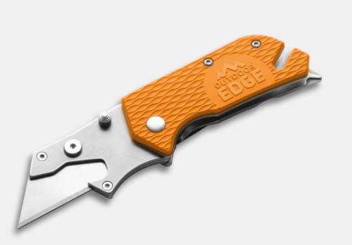 OUTDOOR EDGE UTILIPRO FOLDING - UTILITY KNIFE AND TOOL ORANGE — view 1