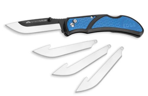 OUTDOOR EDGE 3" RAZOR LITE - EDC FOLDER BLUE W/4 BLADES — view 1