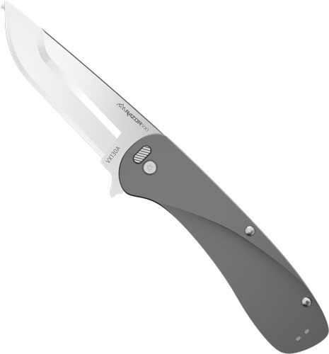 OUTDOOR EDGE RAZOR VX1 3" FLDR - COOL GRAY ALUM SPRING ASSIST — view 1