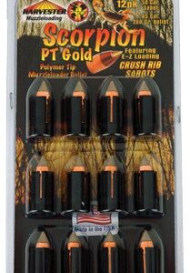 HARVESTER SCORPION 50 CAL - 260GR .451 POLY TIP SABOT 12PK