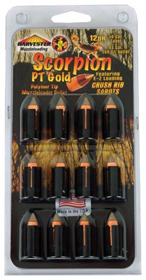 HARVESTER SCORPION 50 CAL - 260GR .451 POLY TIP SABOT 12PK — view 1
