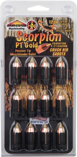 HARVESTER SCORPION 50 CAL - 300GR .451 POLY TIP SABOT 12PK — view 1