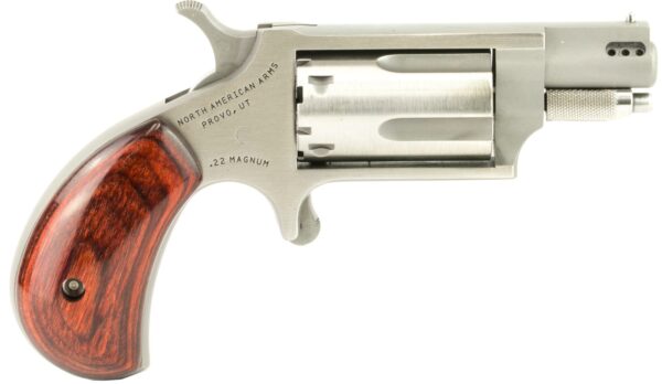 NORTH AMERICAN ARMS MINI 22MAG/22LR 1-1/8" SS PRTD — view 1
