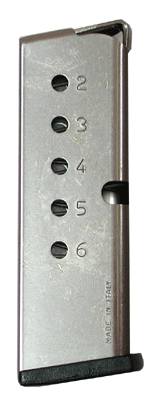 NAA GUARDIAN MAGAZINE 380ACP - 6RD STAINLESS STEEL — view 1