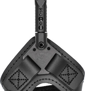 SCOTT RELEASE ASPEN SINGLE JAW - BLACK LEATHER BUCKLE STRAP