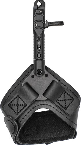 SCOTT RELEASE ASPEN SINGLE JAW - BLACK LEATHER BUCKLE STRAP — view 1