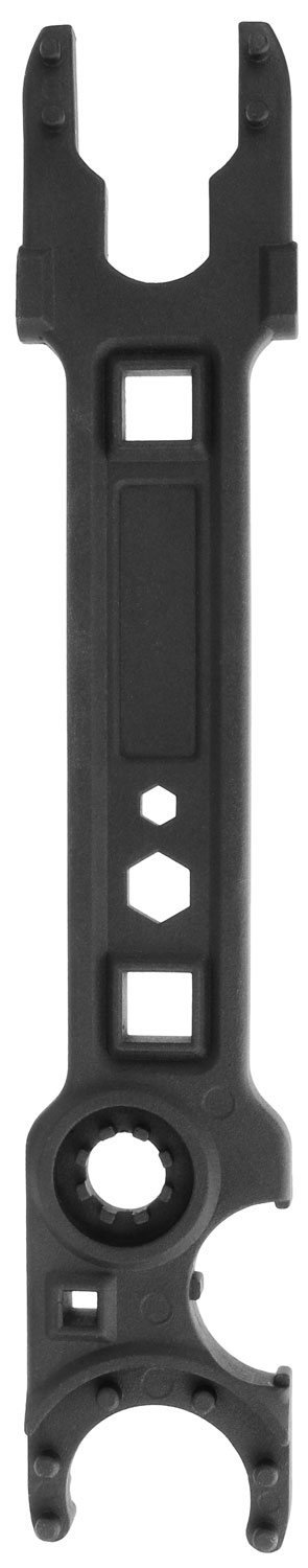TacFire TL022 Armorer's Combo Wrench Black Steel Rifle AR Platform Steel Handle — view 1