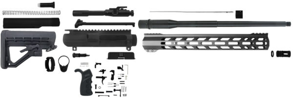 TacFire SSRK308LPK18BN AR Build Kit  Sports South Exclusive 308 Win AR-10 Black Nitride 5/8"x24 — view 1