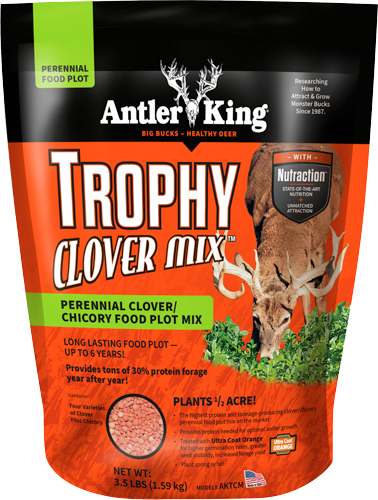 ANTLER KING TROPHY CLOVER - 1/2 ACRE 3.5LB SPRING/FALL — view 1