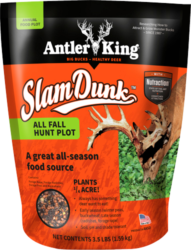 ANTLER KING SLAM DUNK 1/4 ACRE - 3.5LBS FALL PLOT ANNUAL — view 1
