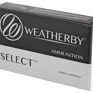 Weatherby H22455SP Select Plus  224WthbyMag 55gr Spire Point 20 Per Box/10 Case