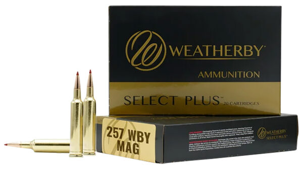 Weatherby B257100TTSX Select Plus  257WthbyMag 100gr Barnes Tipped TSX Lead Free 20 Per Box/10 Case — view 1