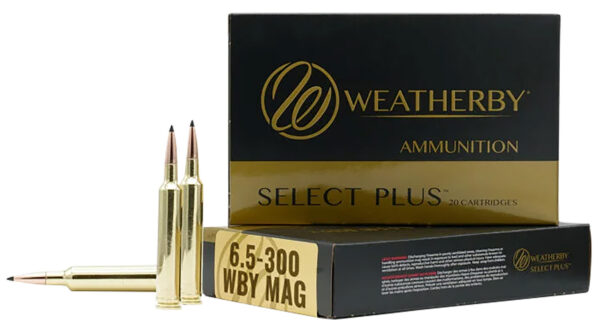 Weatherby B653127LRX Select Plus  6.5x300WthbyMag 127gr Barnes LRX Lead Free 20 Per Box/10 Case — view 1