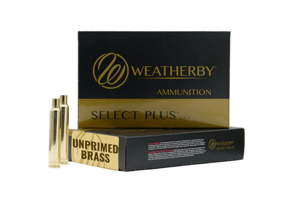 Weatherby BRASS303CT50 Select Plus Unprimed Cases 30-378 Wthby Mag Rifle Brass 50/Box — view 1