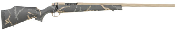 Weatherby MAM05N65CMR6B Mark V Accumark LTD 6.5 Creedmoor 4+1 22" Barrel, Burnt Bronze Cerakote Finish, Gray/Brown Accent Black Fixed Monte Carlo Stock — view 1
