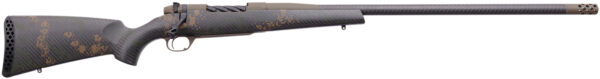 Weatherby MCB20N65CMR4B Mark V Backcountry 2.0 Carbon 6.5 Creedmoor 4+1 22" Carbon Fiber Wrapped Barrel, Patriot Brown Cerakote Metal Finish, Backcountry 2.0 Carbon Peak 44 Blacktooth Stock — view 1