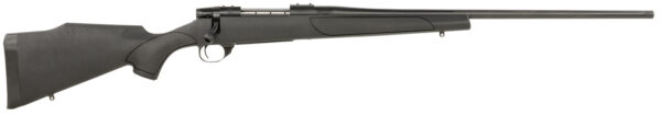 Weatherby VTX300WR4T Vanguard Obsidian Full Size 300 Wthby Mag 3+1 24" Blued #2 Contour Threaded Barrel, Blued Drilled & Tapped Steel Receiver, Black Monte Carlo Synthetic Stock — view 1