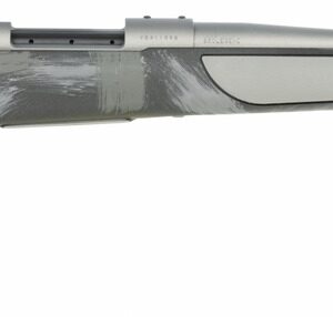 Weatherby VC38300NR4T Vanguard Shadow 300 Win Mag 3+1 24" Carbon Gray Cerakote Threaded Barrel, Carbon Gray Cerakote Steel Drilled & Tapped Receiver, Black w/Gray & White Accents Monte Carlo Stock