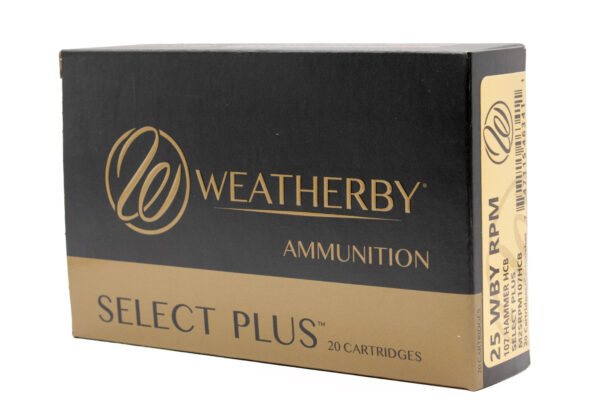 WBY AMMO 25WBY RPM 107GR HAMMER CUSTOM 20/10 — view 1