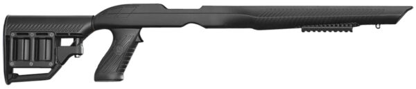ADAPTIVE TACTICAL 1081039 Tac-Hammer RM4 Black Synthetic, Adjustable Stock with Magazine Compartments, Removable Barrel Inserts, Stowaway Accessory Rail, Fits Ruger 10/22 (Most Barrel Contours) — view 1