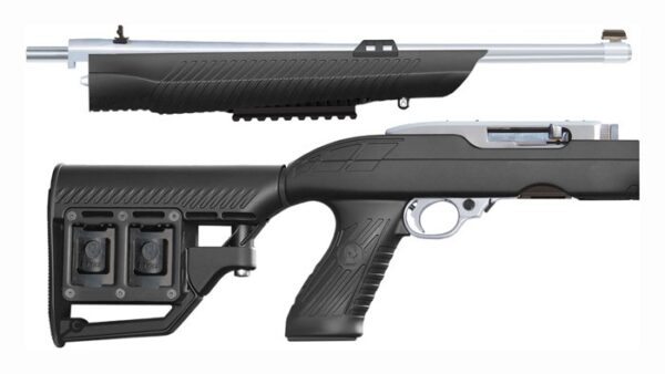 ADTAC RM-4 STOCK RUGER 10/22 - TAKE DOWN TACTICAL BLACK SYN — view 1