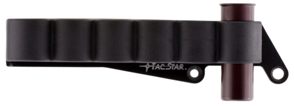 TacStar 1081211 SideSaddle Slimline Remington 870/1100/1187 12 Gauge 6rds Black Polymer w/Aluminum Mounting Plate — view 1