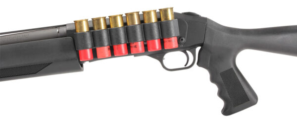 TacStar 1081212 Slimline Sideaddle Mossberg 930 12 Gauge 6rds Black Polymer w/Aluminum Mounting Plate — view 1