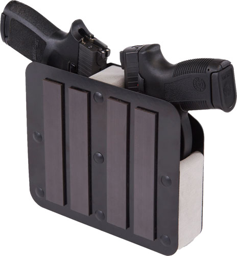 BENCHMASTER TWO PISTOL RACK - MAGNETIC STRIP — view 1