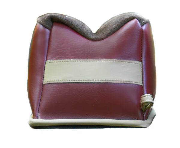 BenchMaster BMALBBMF Bench Bag  Rifle Medium Prefilled Leather Front Bag 4.10 oz — view 1