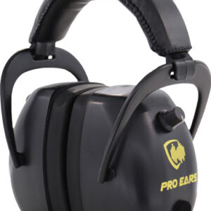 PRO EARS GOLD II 30 EAR MUFF - ELECTRONIC W/PADDED BASE BLK — view 2