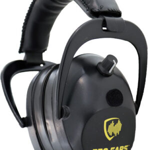 PRO EARS GOLD II 26 EAR MUFF - ELECTRONIC W/PADDED BASE BLK — view 2