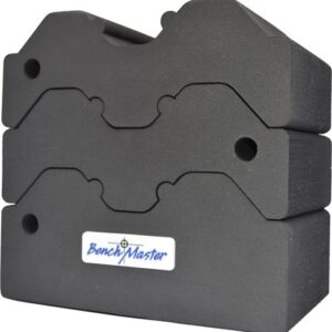 BENCHMASTER WEAPON RACK - ADJUSTABLE 3PIECE BENCH BLOCK