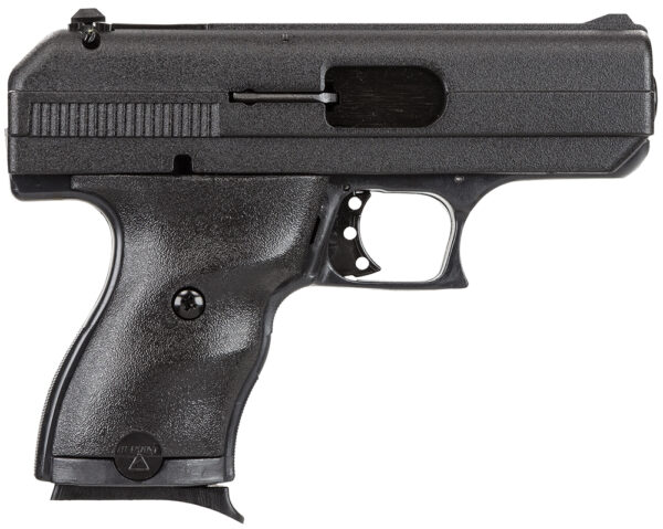 Hi-Point 00916 C9  9mm Luger 8+1, 3.50" Black Steel Barrel, Black Powder Coated Serrated Steel Slide, Black Polymer Frame & Grip — view 1