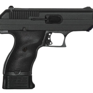 9mm 3.5" Blk As Poly w/Leather Holster /