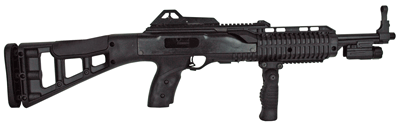 HI-POINT CARBINE 9MM BLACK - W/FORWARD GRIP & FLASHLIGHT — view 1