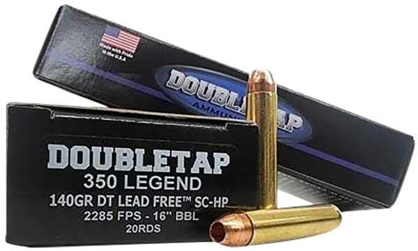 DoubleTap Ammunition 350L140X   350Legend 140gr DT Lead Free 20 Per Box/50 Case — view 1